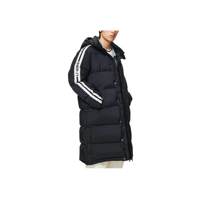 LiNing Down Jacket Unisex Black-3