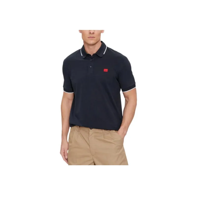 Hugo Logo patch Polo Shirt-1