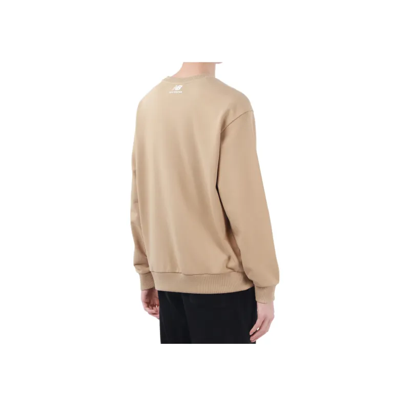 New Balance Sweatshirt Men's Khaki-4