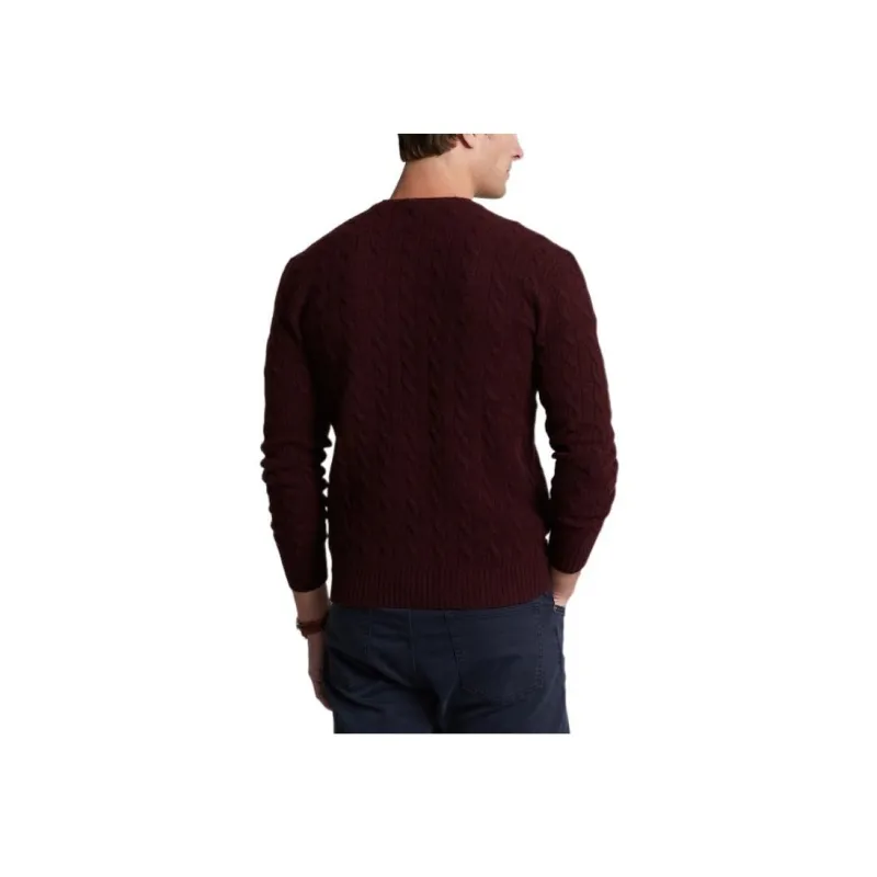 Polo Ralph Lauren FW22 Knitwear Men's Red Brown-2