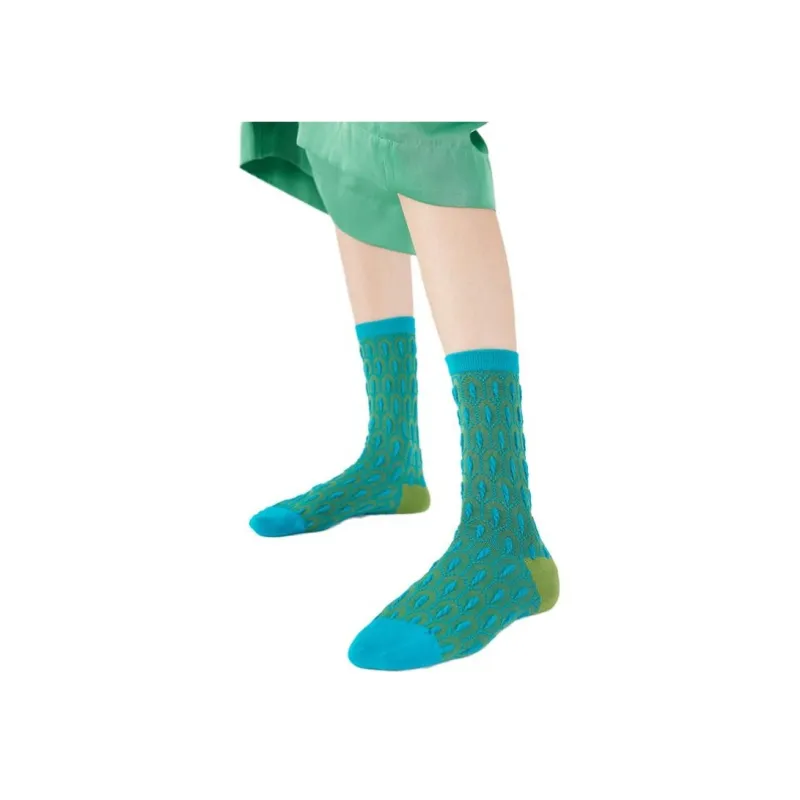 ALMOND ROCKS Women's Mid Calf Socks-6