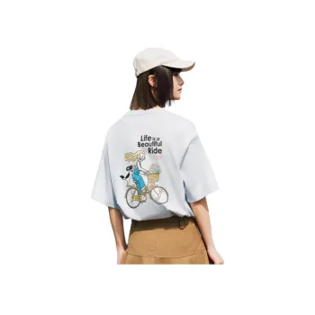 Anta x ZOLA, Sports Life Collection T Shirt Women's Dream Shadow Blue