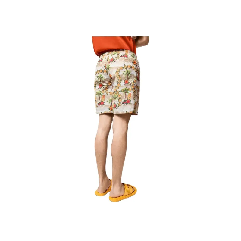 LOUIS VUITTON Monogram Nylon Swim Shorts-3