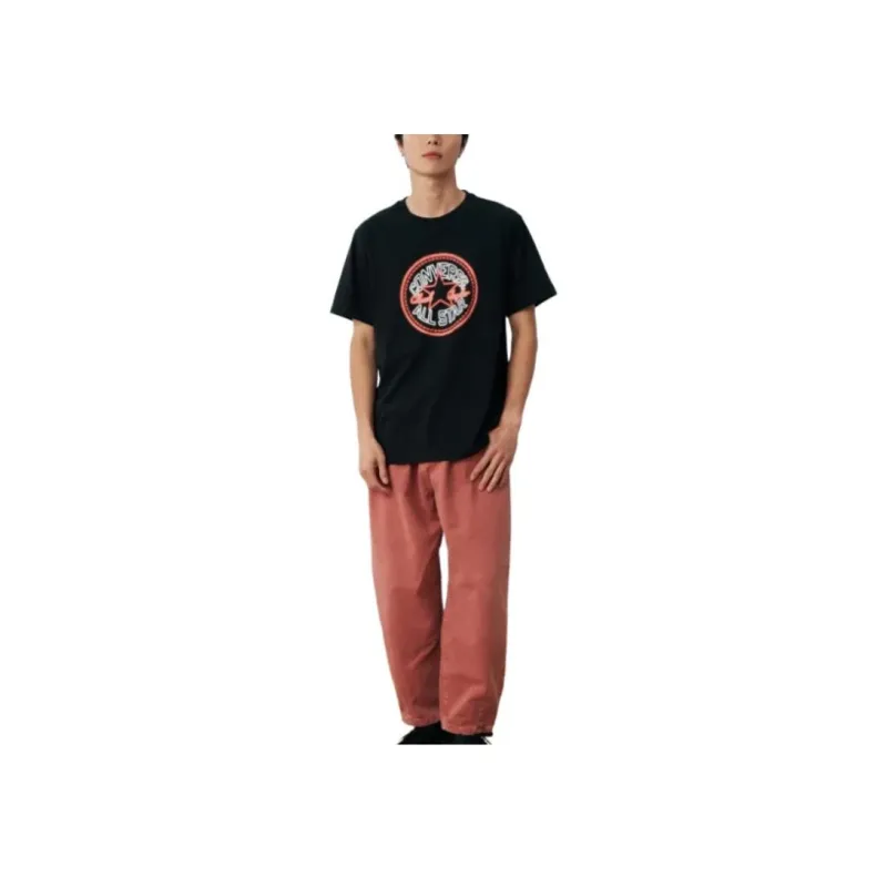 Converse All Star T Shirt Men's Black-2