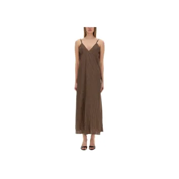ALYSI Slip Dresses Women's Brown