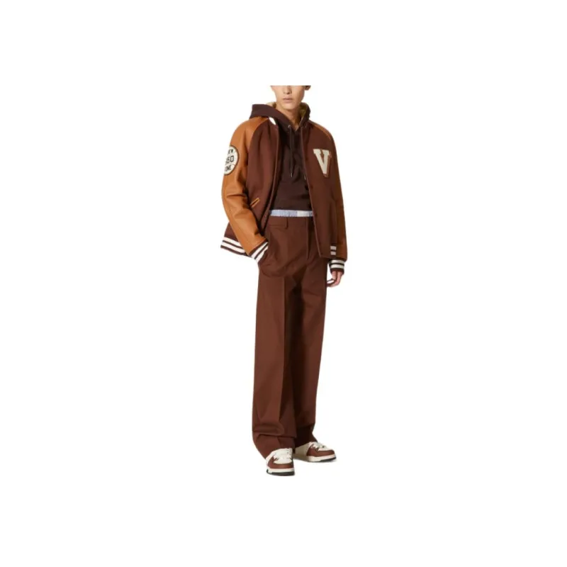 Valentino Surfaces Spring 2023 Men Casual Pants Men Brown-2