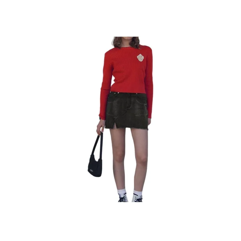 KIRSH Sweaters Women's Red-1