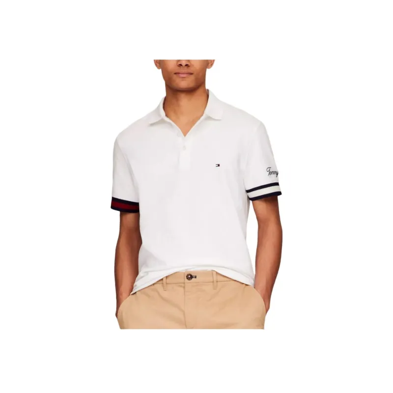Tommy Hilfiger Polo Shirt Men's White-0