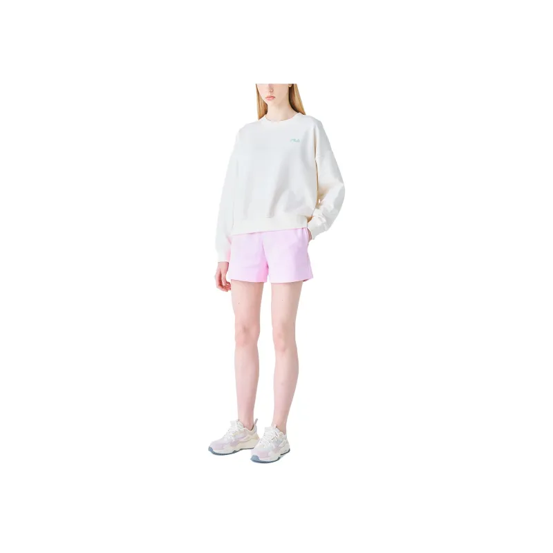 FILA Sweatshirts Women's Light Beige-2