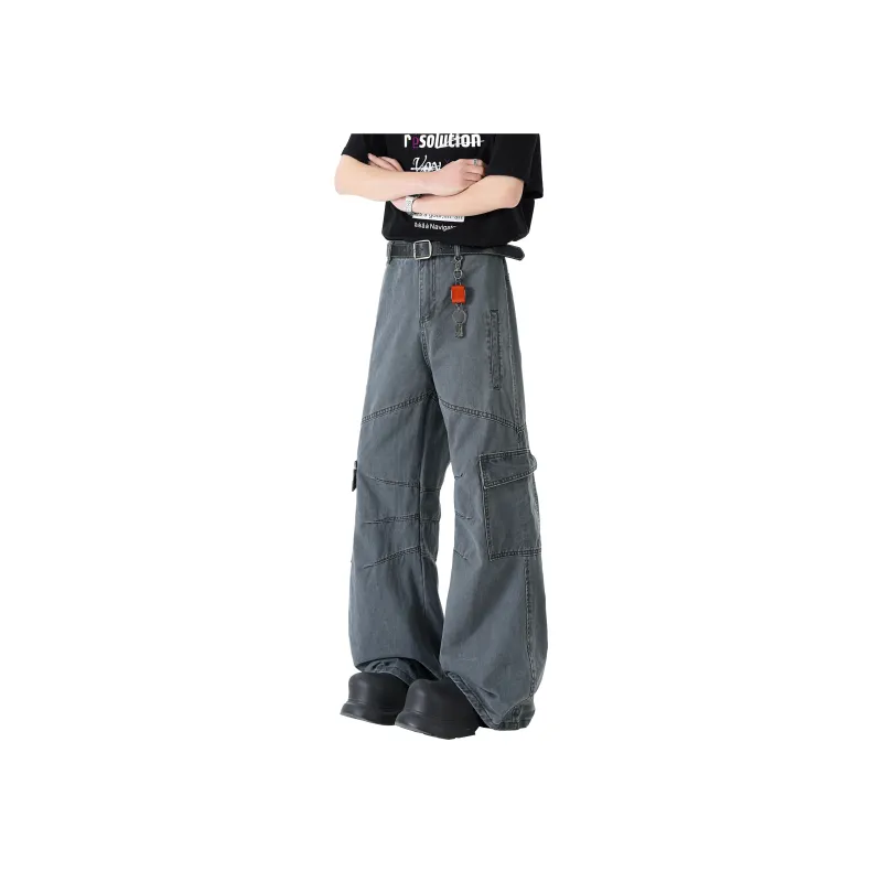 JUNGLE PANDA Cargo Pants Unisex-11