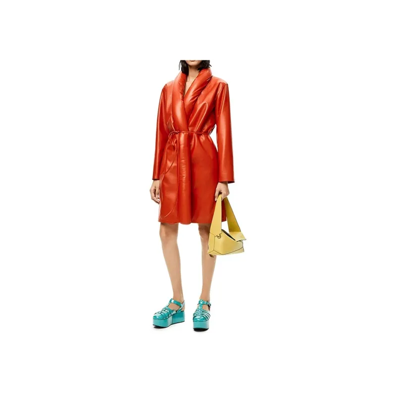 LOEWE Puzzle Hobo Nappa Leather Shoulder Bag, Handbag, Shoulder Bag Women's Lemon-6