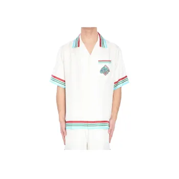 CASABLANCA Silk 'CASA Way World SERIES' Shirt