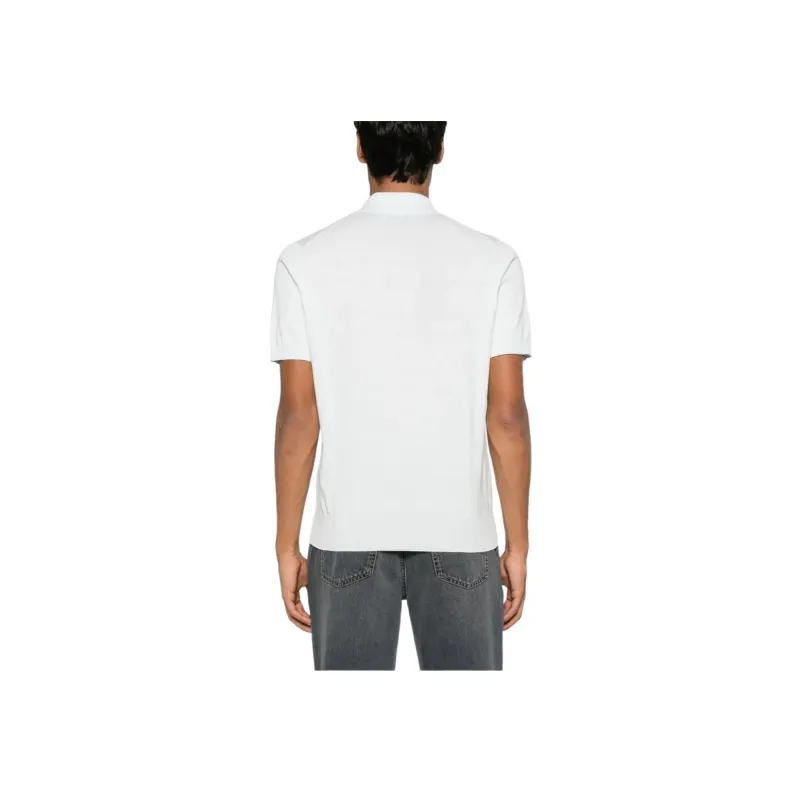 Brunello Cucinelli Short Sleeved Buttoned Polo Shirt-2