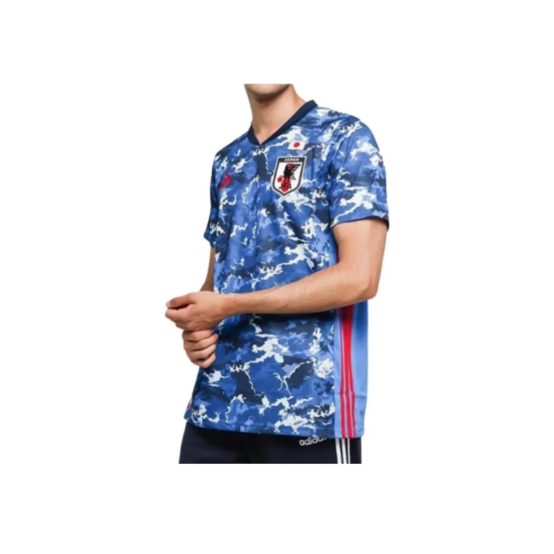 Adidas Japan Home Jersey Shirt Baju Lelaki Soccer Jersey Men's Blue-3