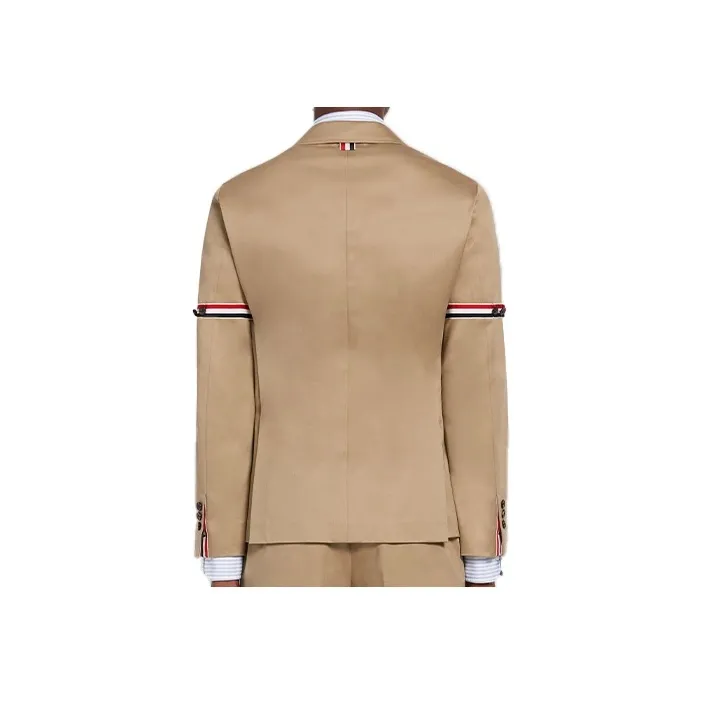 THOM BROWNE· Business Suits Coats Men's Camel-1
