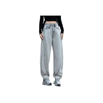 You Cow Me Pants Jeans Women's Glacier Gray