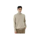 Beige Camel Turtleneck