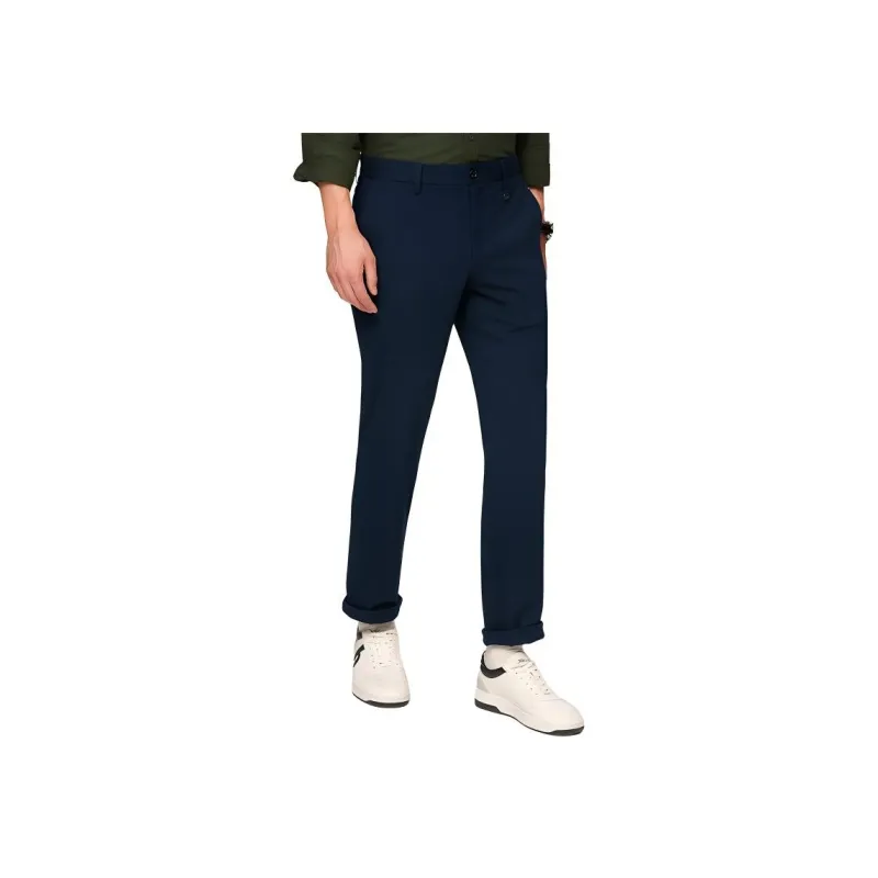 HAZZYS Casual Pants Men's Dark Navy Blue-2