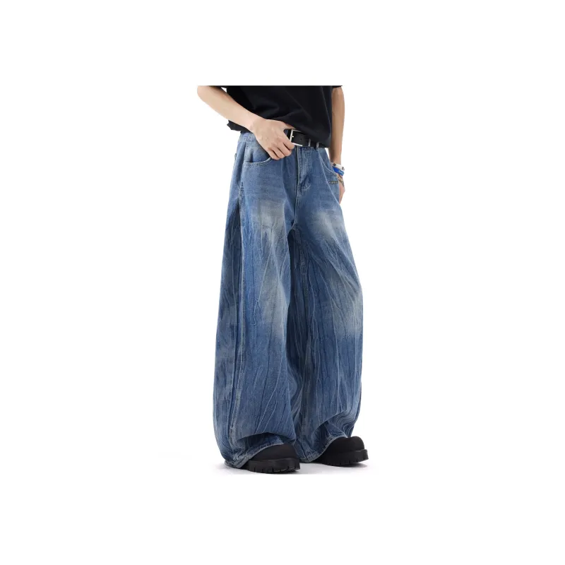 Double Dealer Jeans Unisex Blue-2