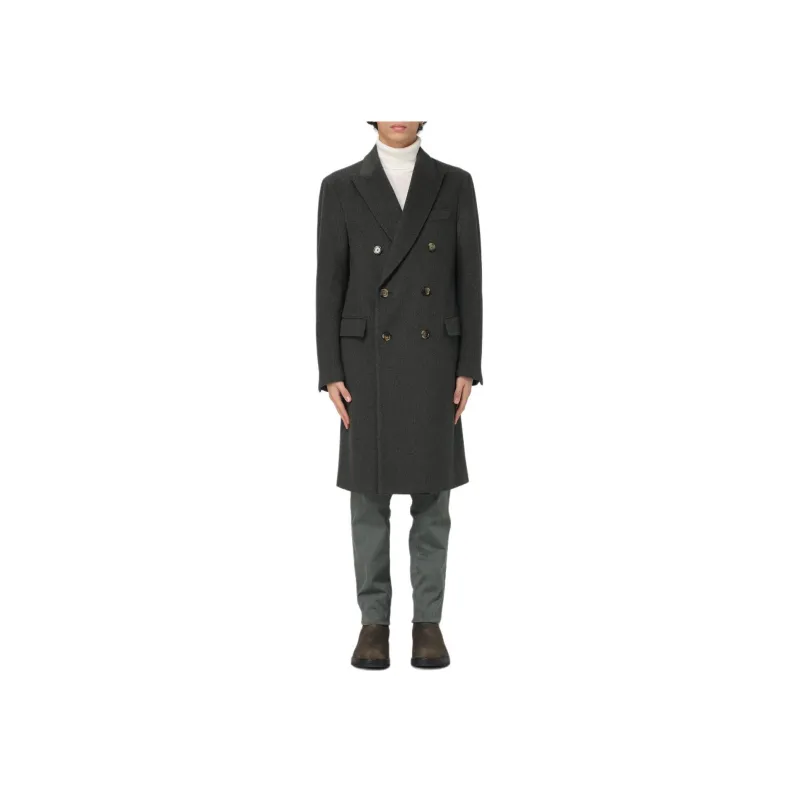 LARDINI Double breasted Coat-2