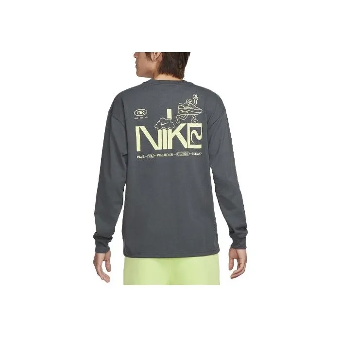 Nike T-Shirts Men Anthracite-1