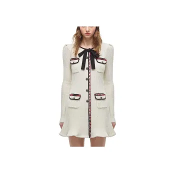 Self portrait Long Sleeved Dresses Women's