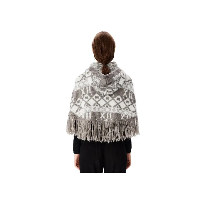 XII BASKET Cloaks Women's Gray-1