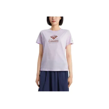 Columbia Transit Regular T Shirt Women's Light Purple