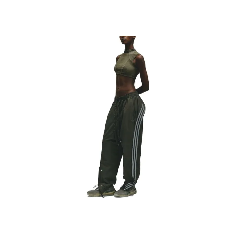 Hamcus X Adidas Originals Adidas Originals X HAMCUS Sports Pants Unisex Dark Army Green-2