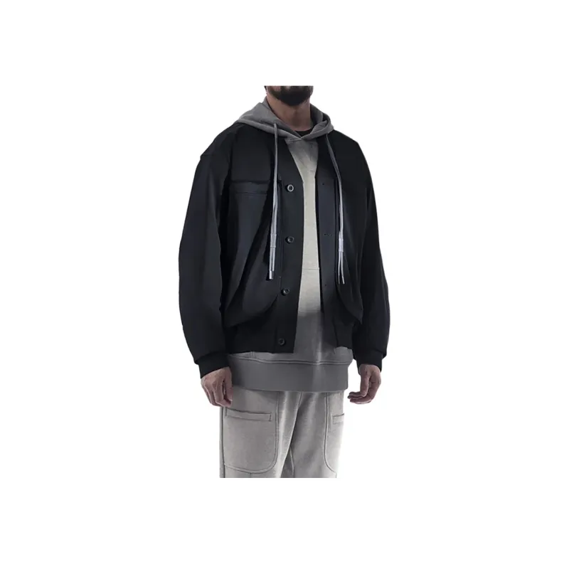 LiNing Li Ning X Jackie Chan Co branded Kung Fu Series Jackets Men Black-5