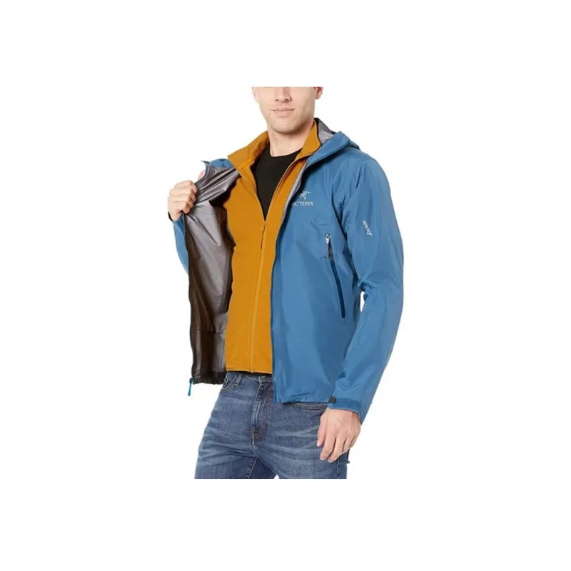 Arcteryx BETA LT Waterproof And Windproof Windbreaker Jacket Men's Blue-2