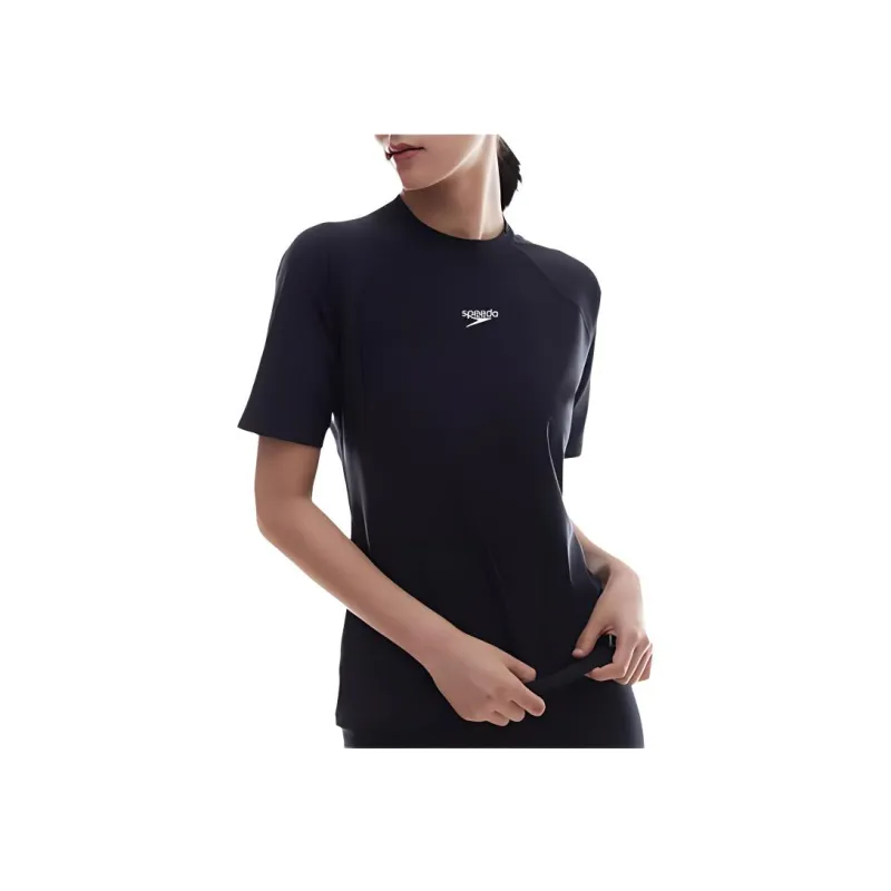 Speedo T-Shirts Women's Black-4