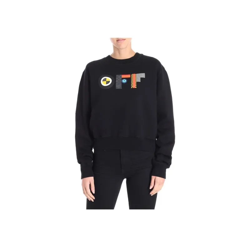 OFF WHITE Sweatshirts Women's Black-1