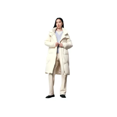 TKY SHOP 아이보리 여성 다운 재킷