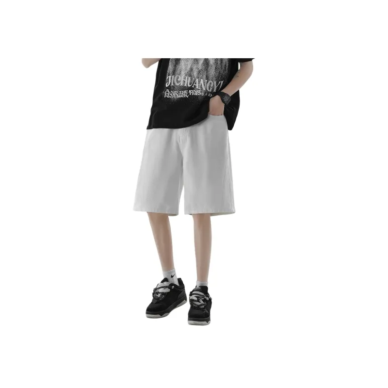 Nuthink Denim Shorts Unisex-3