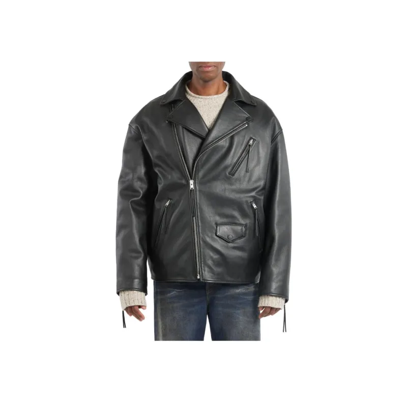 Acne Studios Zip Up Biker Jacket-1