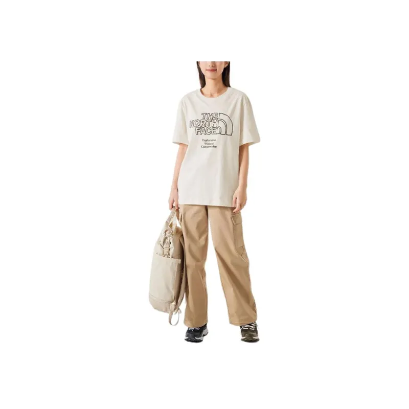 THE NORTH FACE T Shirt Unisex Ecru-3