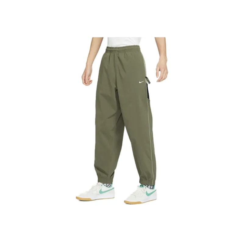Nike Casual Pants Unisex Medium Olive Green-3