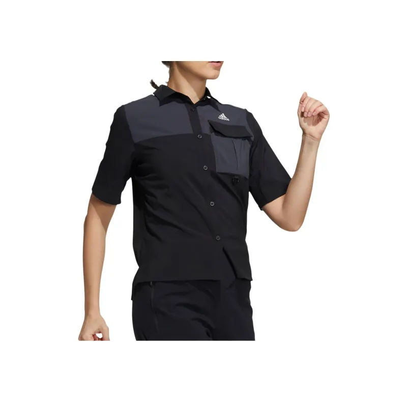 Adidas Shirt Women's Black Gray Color-1