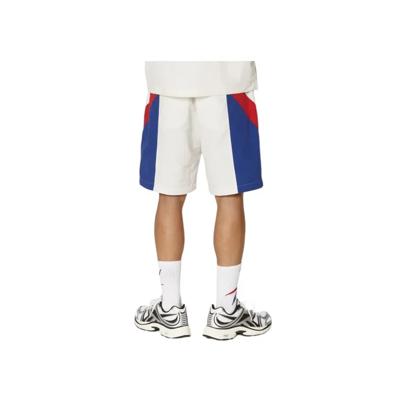 Reebok TWIN VECTOR Casual Shorts Men's Gray White-4