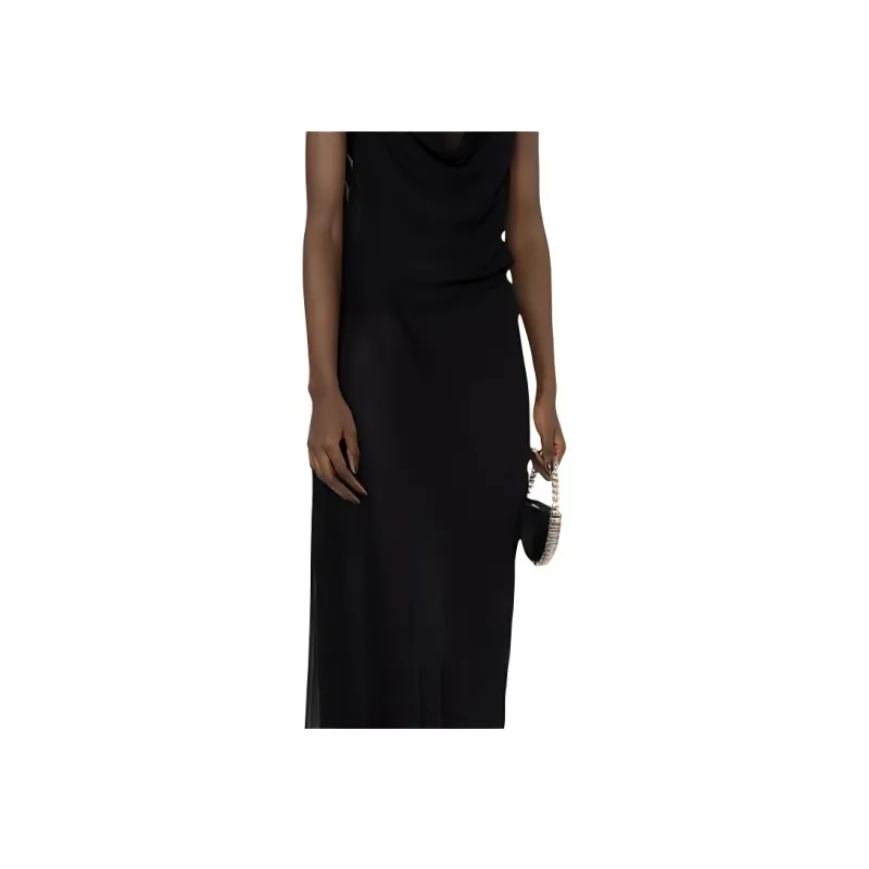 Christopher Esber Draped Silk Dress-2
