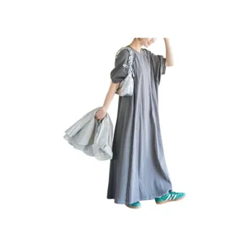 FREAK'S STORE Short Sleeved Dress Women's Charcoal Black