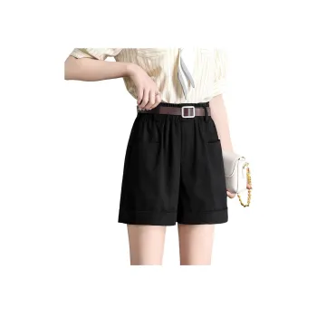 ORIGIN Casual Shorts Unisex Black
