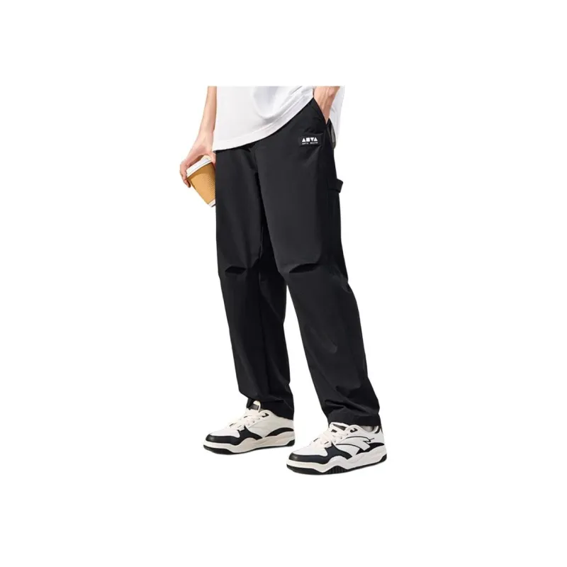 Anta Life Collection Casual Pants Men's Basic Black-1