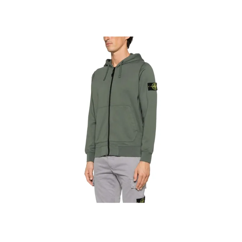 STONE ISLAND Compass-Badge Zipped Hoodie-3
