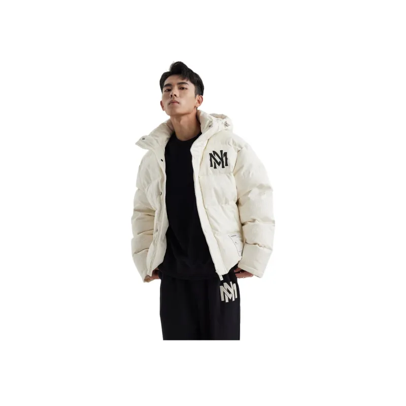 Mitchell & Ness Down Jacket Men's White-5