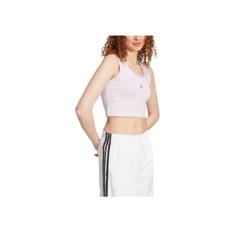 Adidas Free Shipping With AdiClub Essentials Small Logo Cotton Lifestyle Tank Top-2