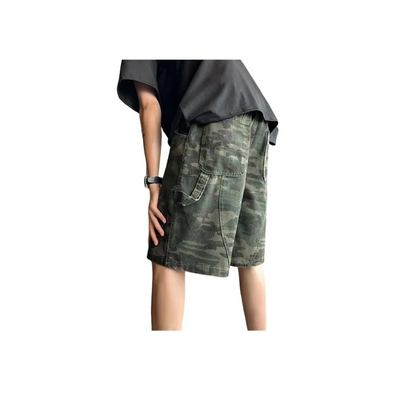 WHELVE Denim Shorts Unisex-0