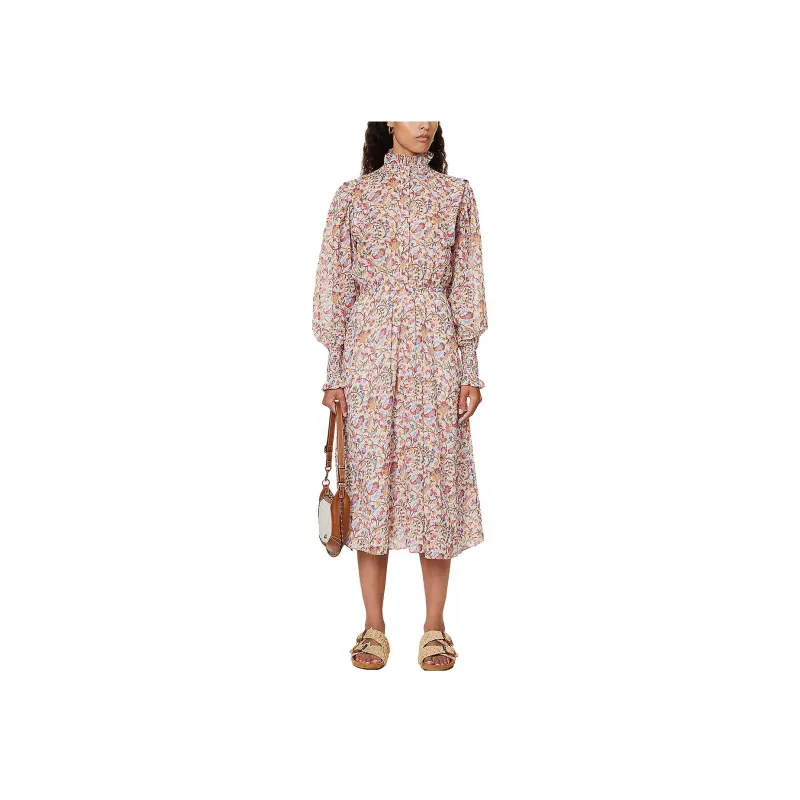 ISABEL MARANT ETOILE Galoa Cotton Midi Dress-1