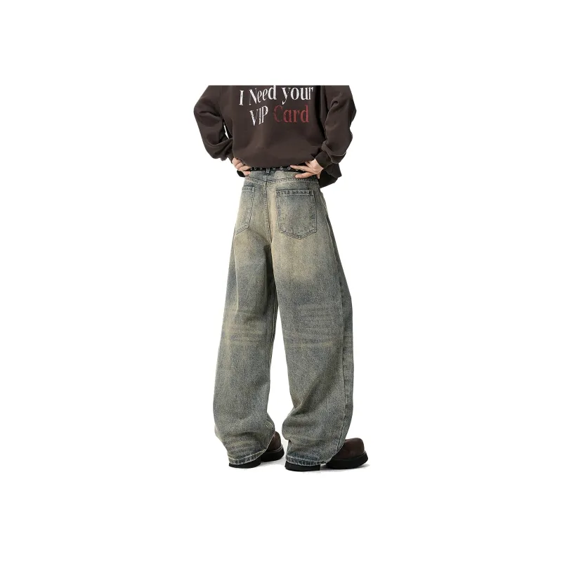 ALang Studio Jeans Unisex Vintage Blue-1